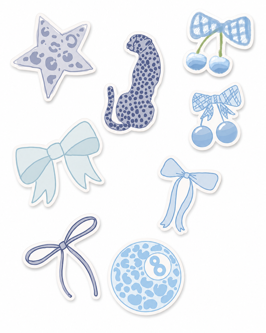 all things blue theme
