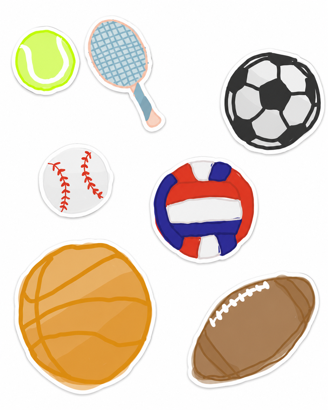 Assorted Sports Theme