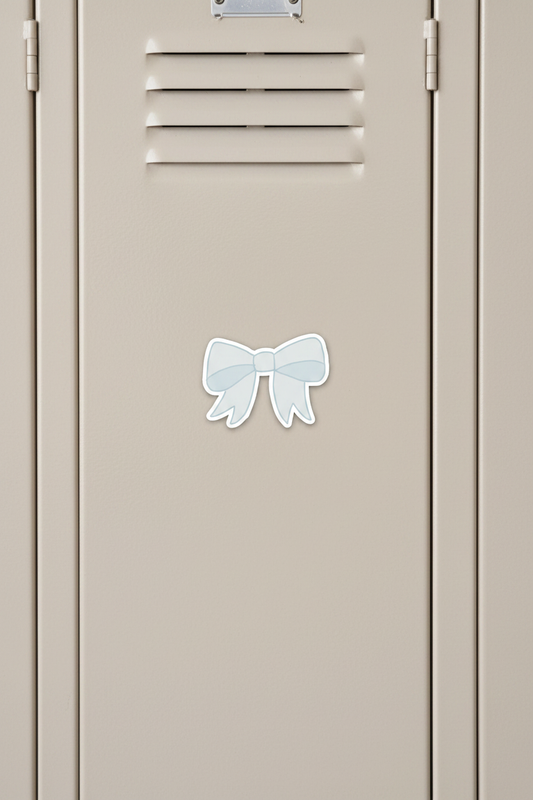 Blue Bow Locker Shot