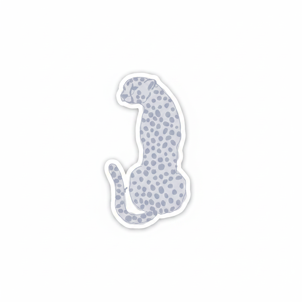Cheetah Magnet - Product Shot