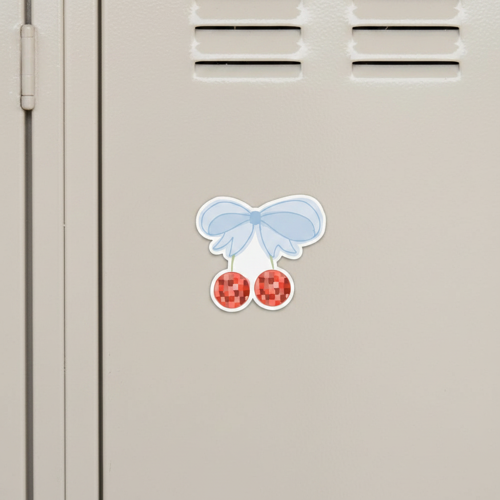 Disco Cherry Magnet — Locker