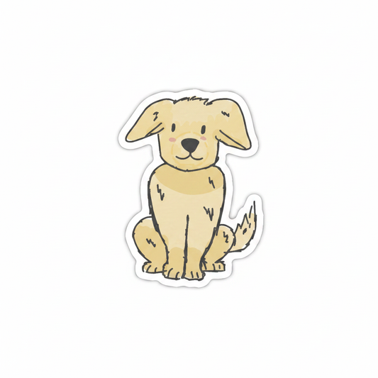 Golden Retriever Product Shot