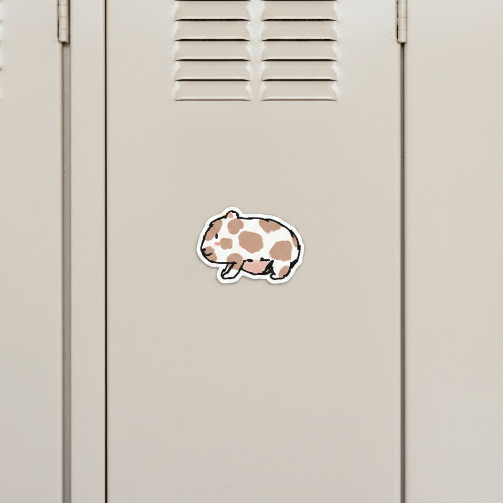 Hamster Magnet - Locker Shot