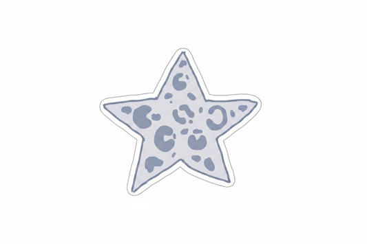 Leopard Star Magnet - Product Shot